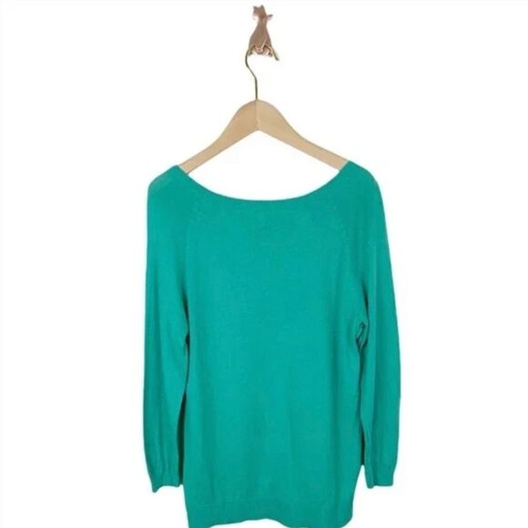 Anthropologie Moth Mint Paisley Pullover Sweater Size Small - Picture 4 of 7